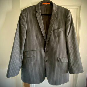 Ben Sherman Mens Classic Pinstripe Suit Jacket Blazer Size 44R